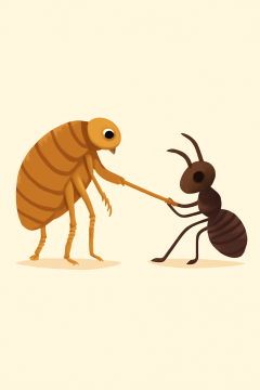 A Flea and an Ant