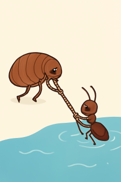 A Flea and an Ant