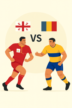 Georgia vs Romania Rugby Clash